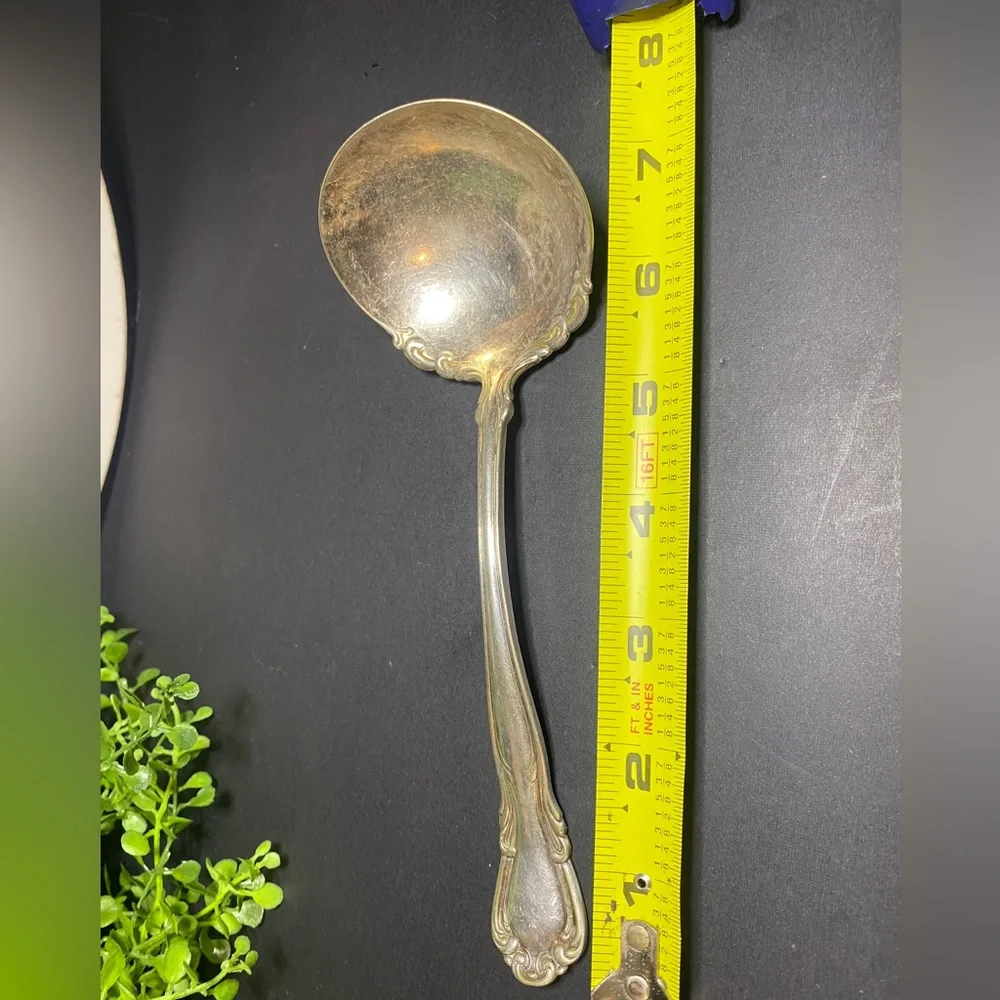 Vintage‎ Wheatley Bros A1 Silver-Plated Ladle